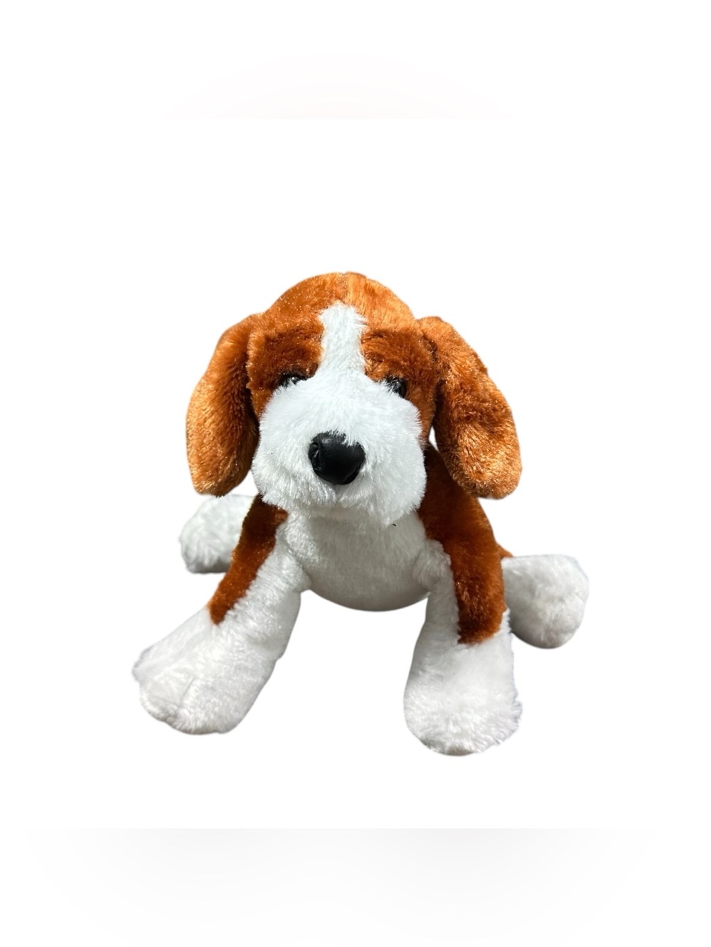 Ganz Webkinz Beagle HM141 Brown Black White Dog Plush Stuffed Animal No Code